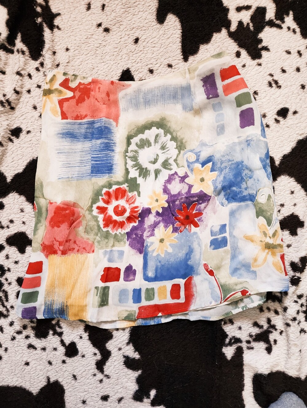 WOMEN'S 90'S MINI SKIRT - MULTI